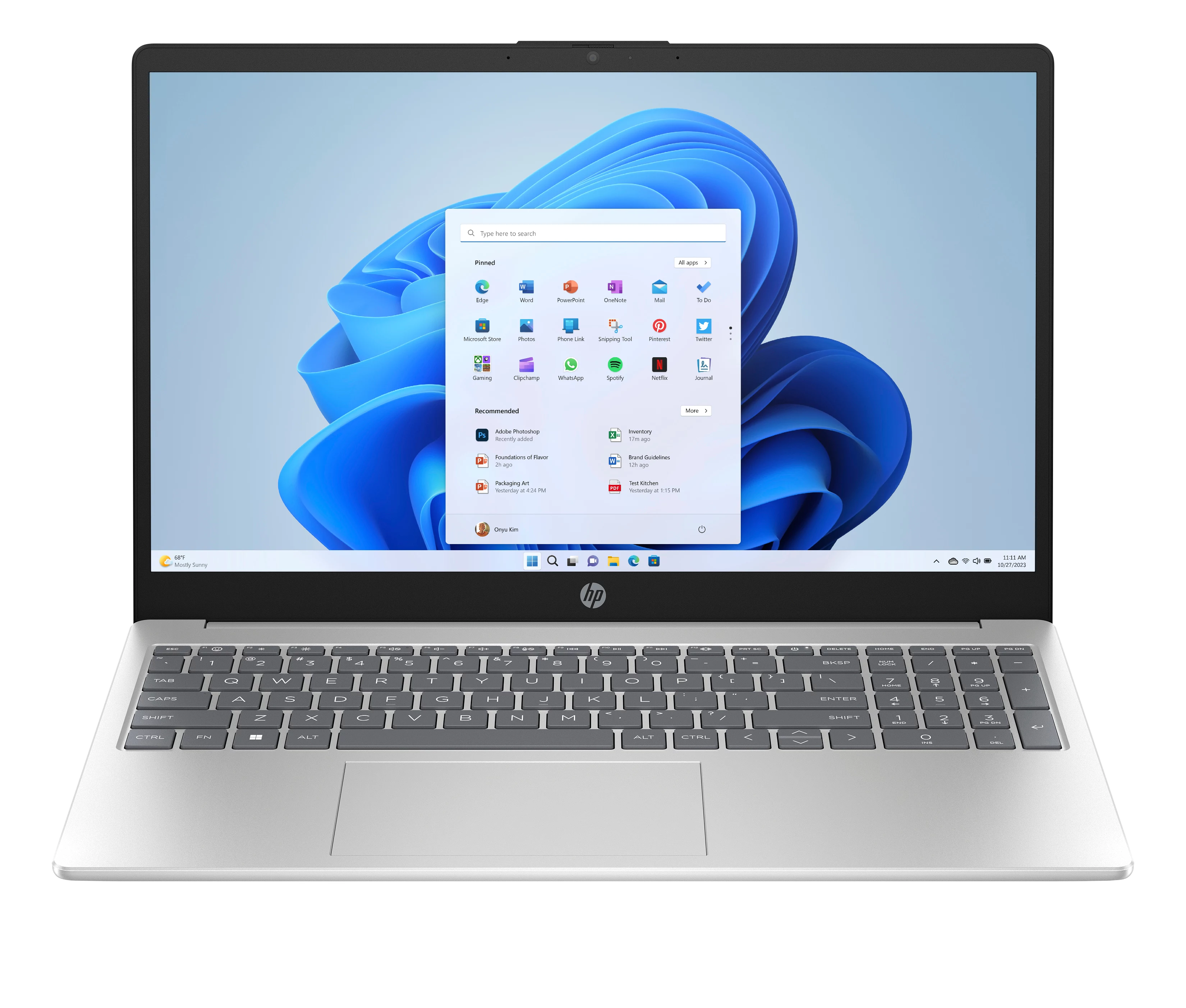 HP 15,6 collu FHD klēpjdators