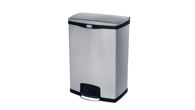 Rubbermaid Slim Jim 90L nerūsējošā tērauda