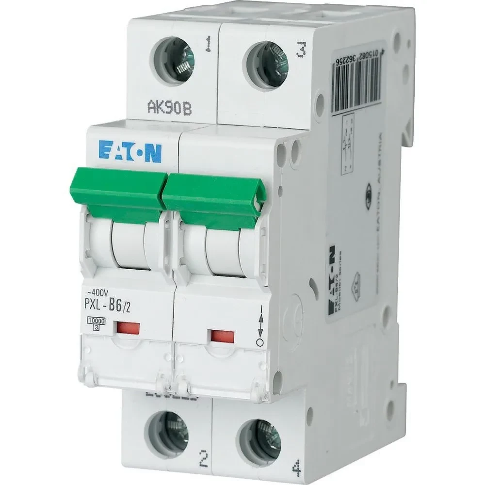 Eaton PXL-C6/2 miniatūras automātiskais slēdzis (MCB)