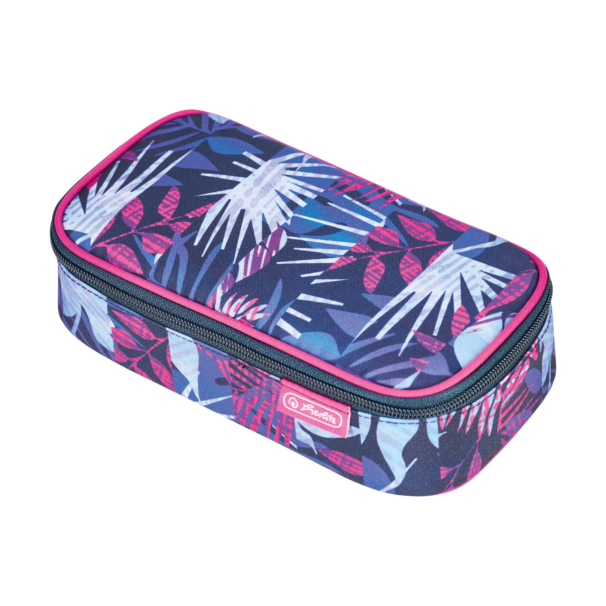 Herlitz be.bag beatBox Indigo Flowers