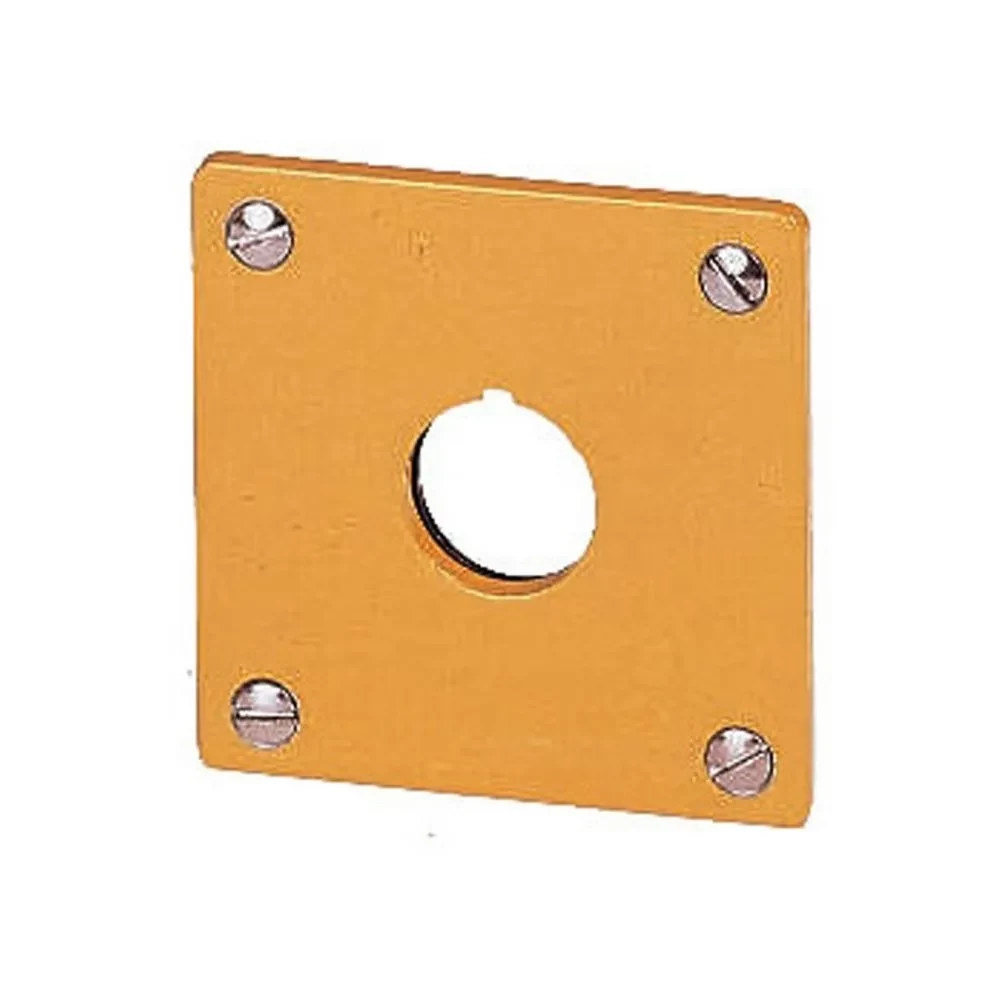 Eaton M22-EY1 montāžas plate, dzeltena, alumīnija