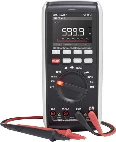 VOLTCRAFT VC-13110160 digitālais multimetrs, ISO kalibrēts