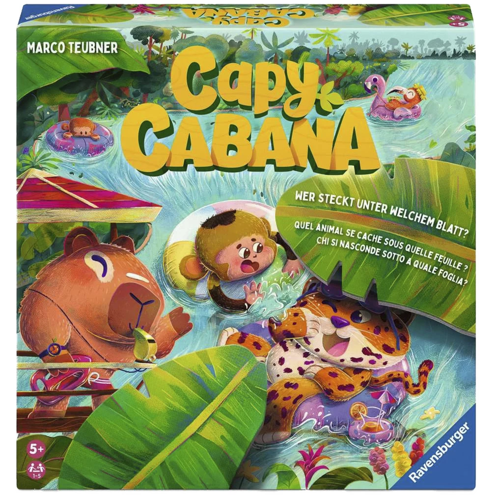 Ravensburger Capy Cabana 3D puzle (108