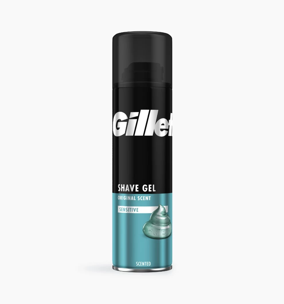 Gillette Sensitive skūšanās želeja 200 ml