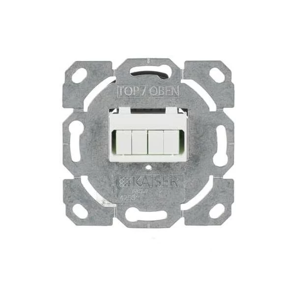 Busch-Jaeger LC Duplex optiskās šķiedras kontaktligzda