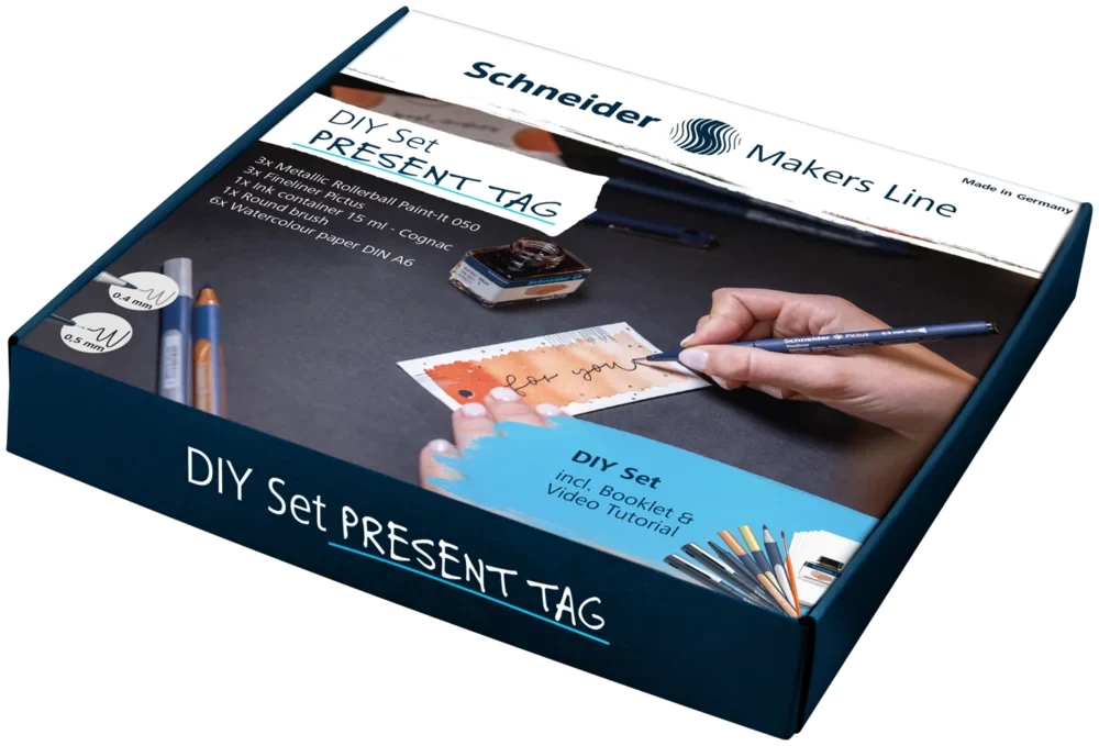 Schneider DIY dāvanu birku komplekts balts