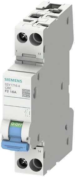 Siemens 5SY17104 SENTRON 1-polārs automātiskais slēdzis