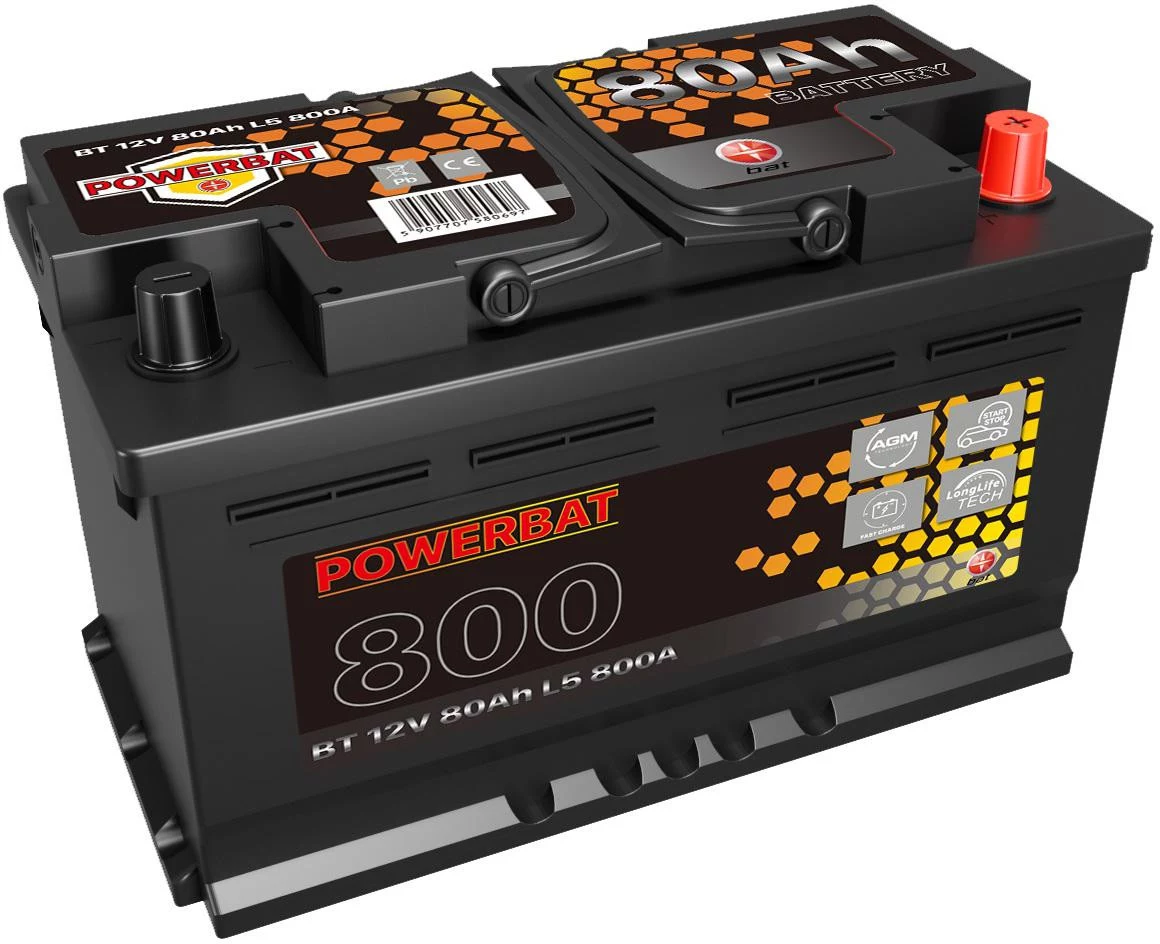 POWERBAT L4 12V 80Ah AGM start-stop