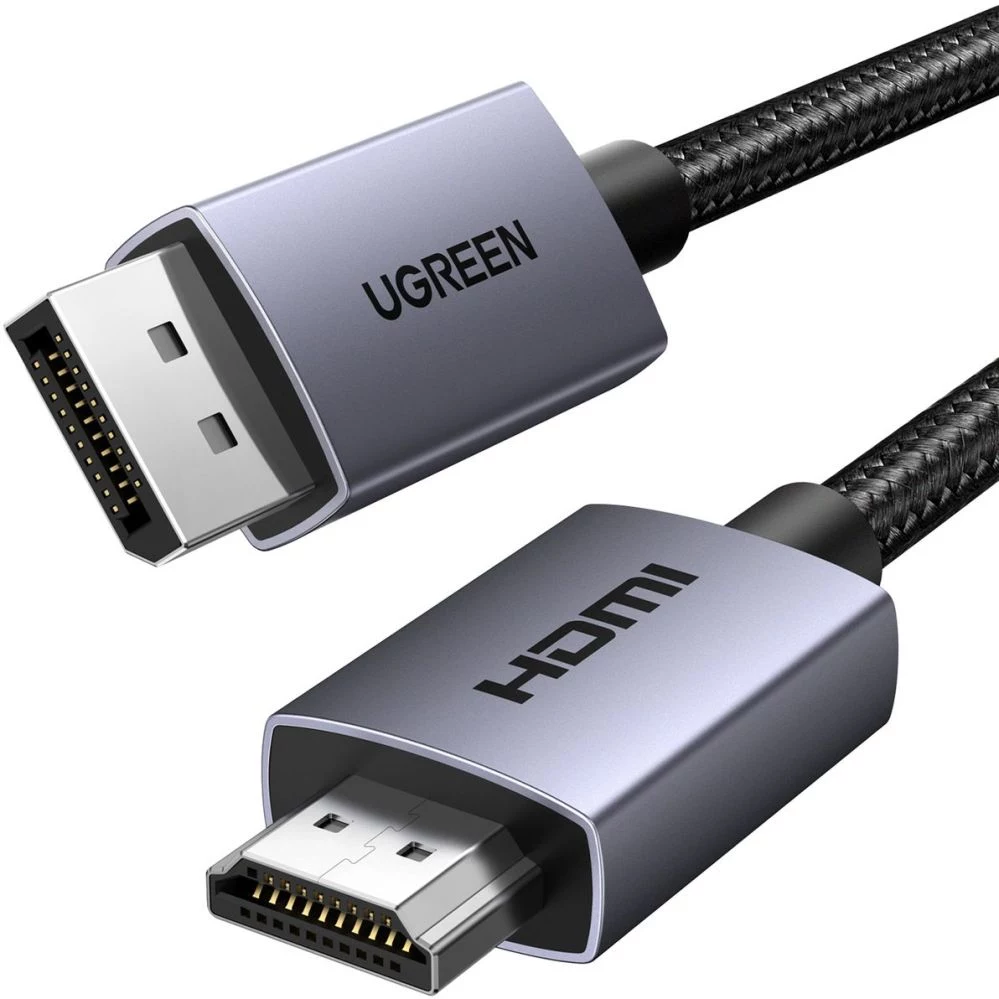 UGREEN HDMI uz DisplayPort aktīvā pārveidotāja