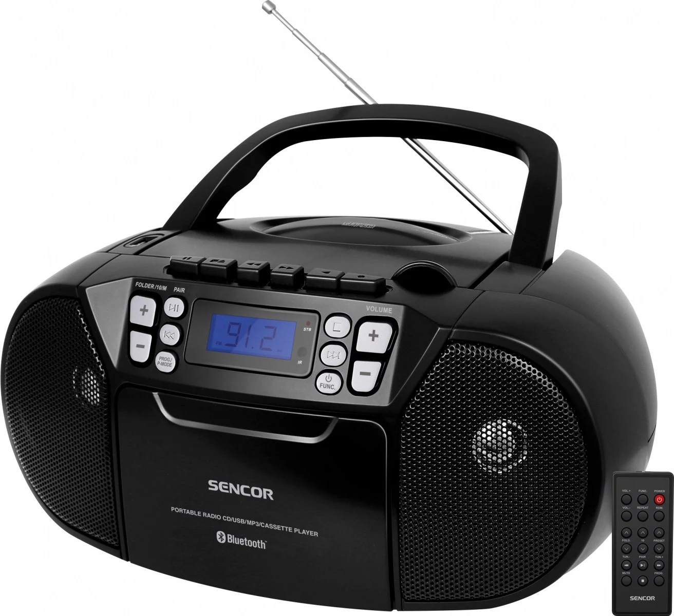 SENCOR SPT 3907B pārnēsājams CD atskaņotājs