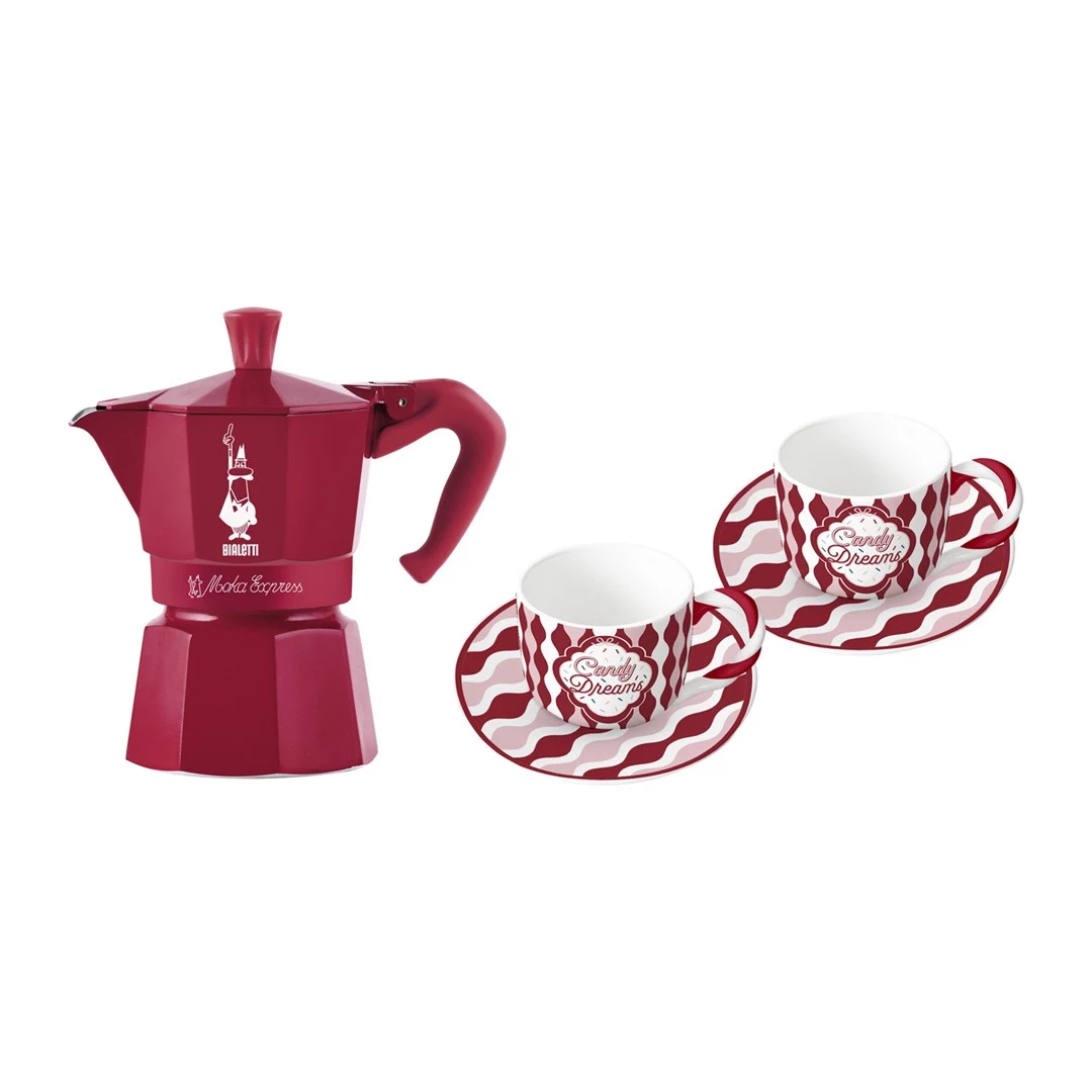 Bialetti Candyland Moka Express 3TZ manuālā