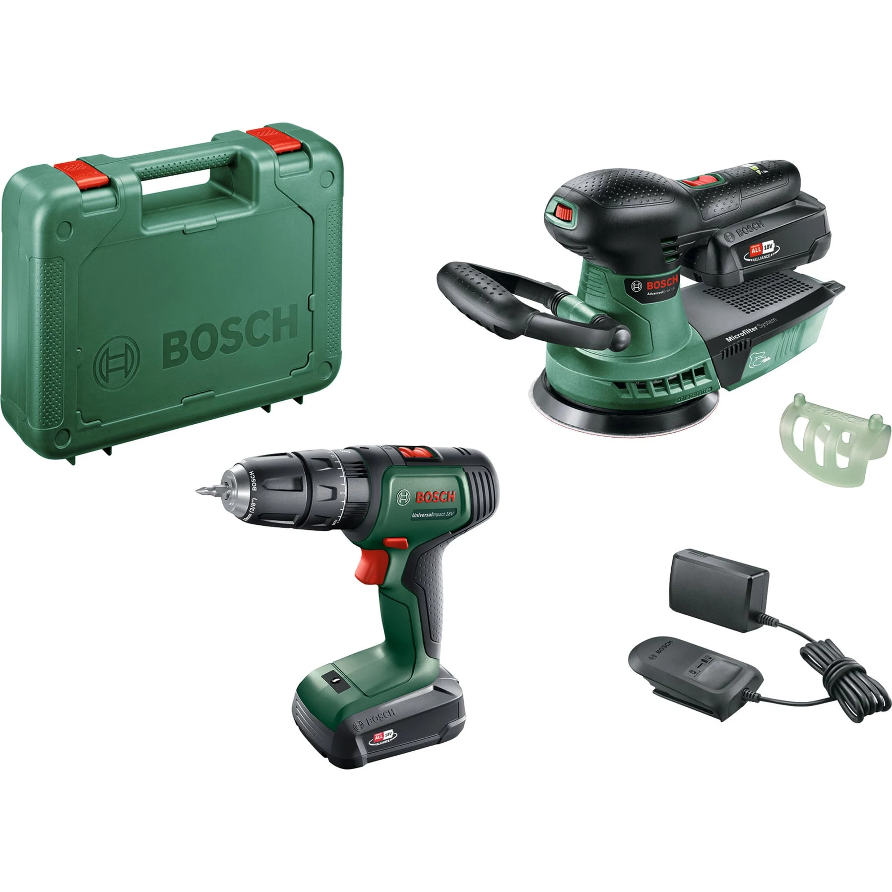 Bosch DIY komplekts UniversalImpact 18V +