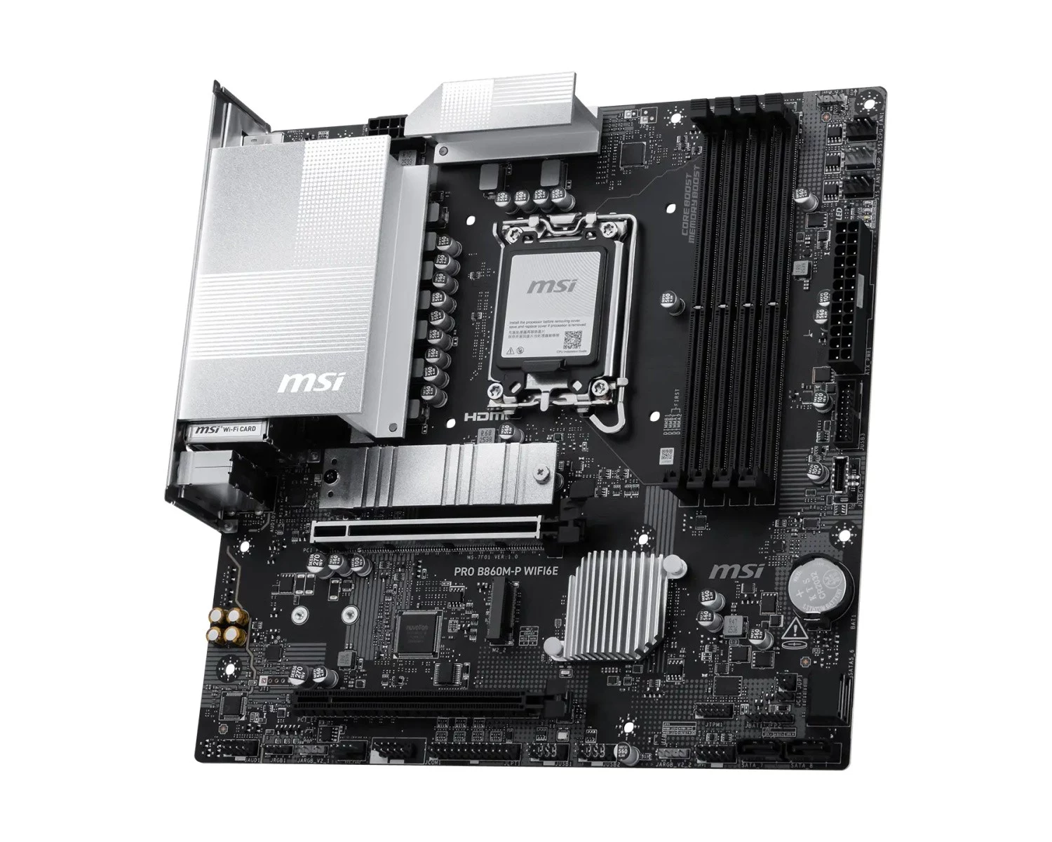 MSI PRO B860M-P WIFI6E mātesplate, Intel