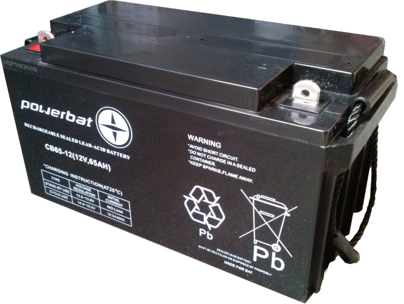 Powerbat AGM akumulators 12V 65Ah