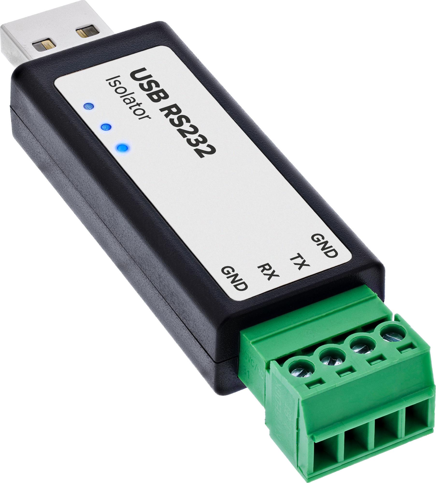 InLine® USB uz seriālo RS232 pārveidotājs