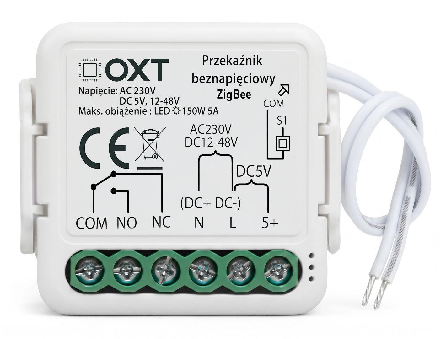 OXT T250DC Mini ZigBee Tuya releja