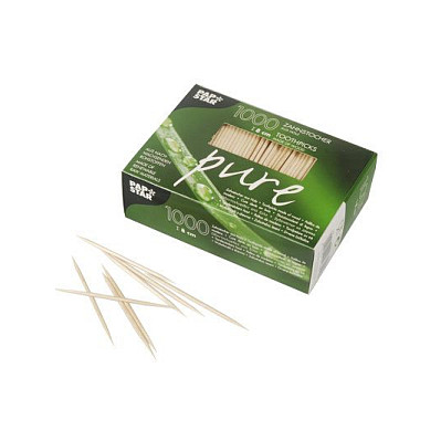 PAPSTAR zobu bakstāmie kociņi pure brūns