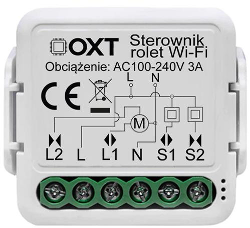 OXT mini modulis WiFi žalūziju kontrolieris