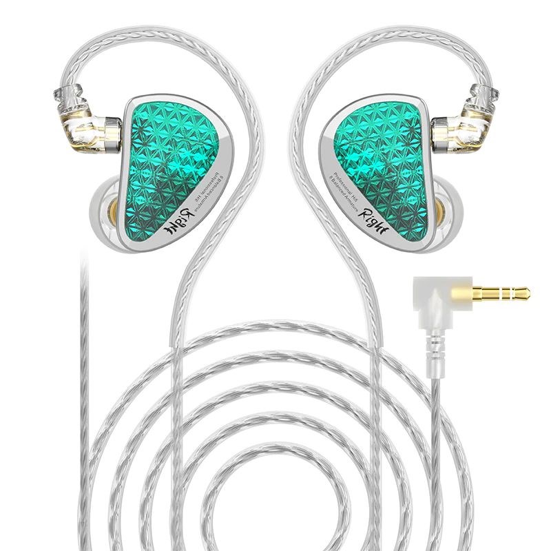 KZ AS16 PRO Cyan ieliekamās austiņas