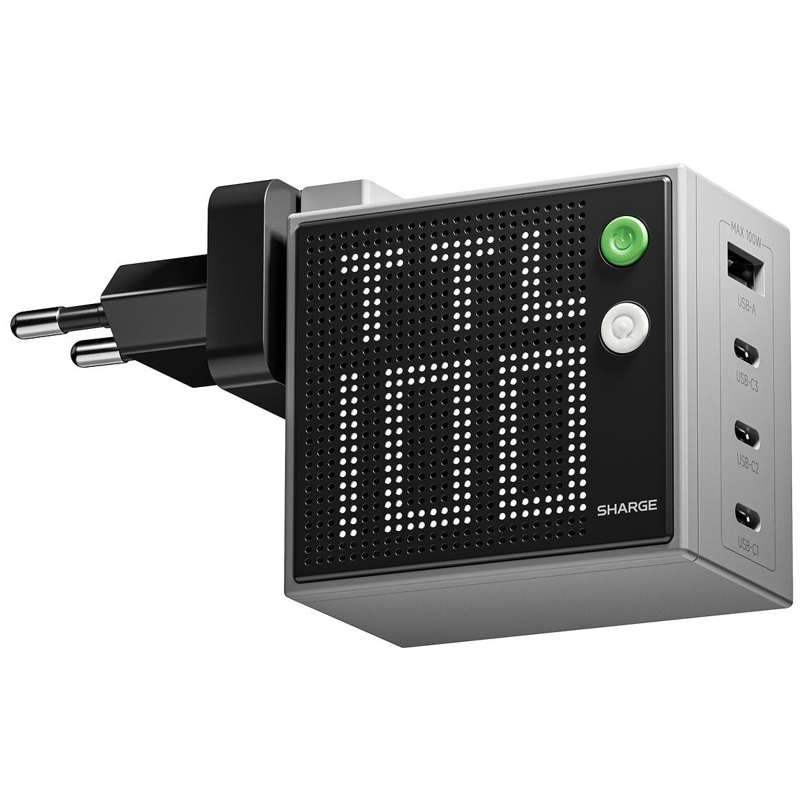 SHARGE Pixel 100 GaN lādētājs, 100W