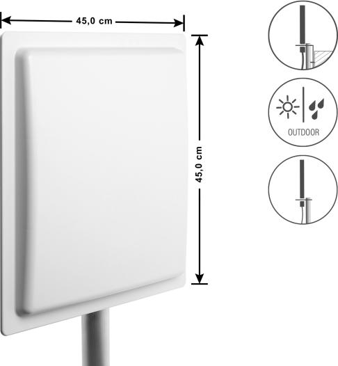 Navilock lidojuma navigācijas antena, N Jack