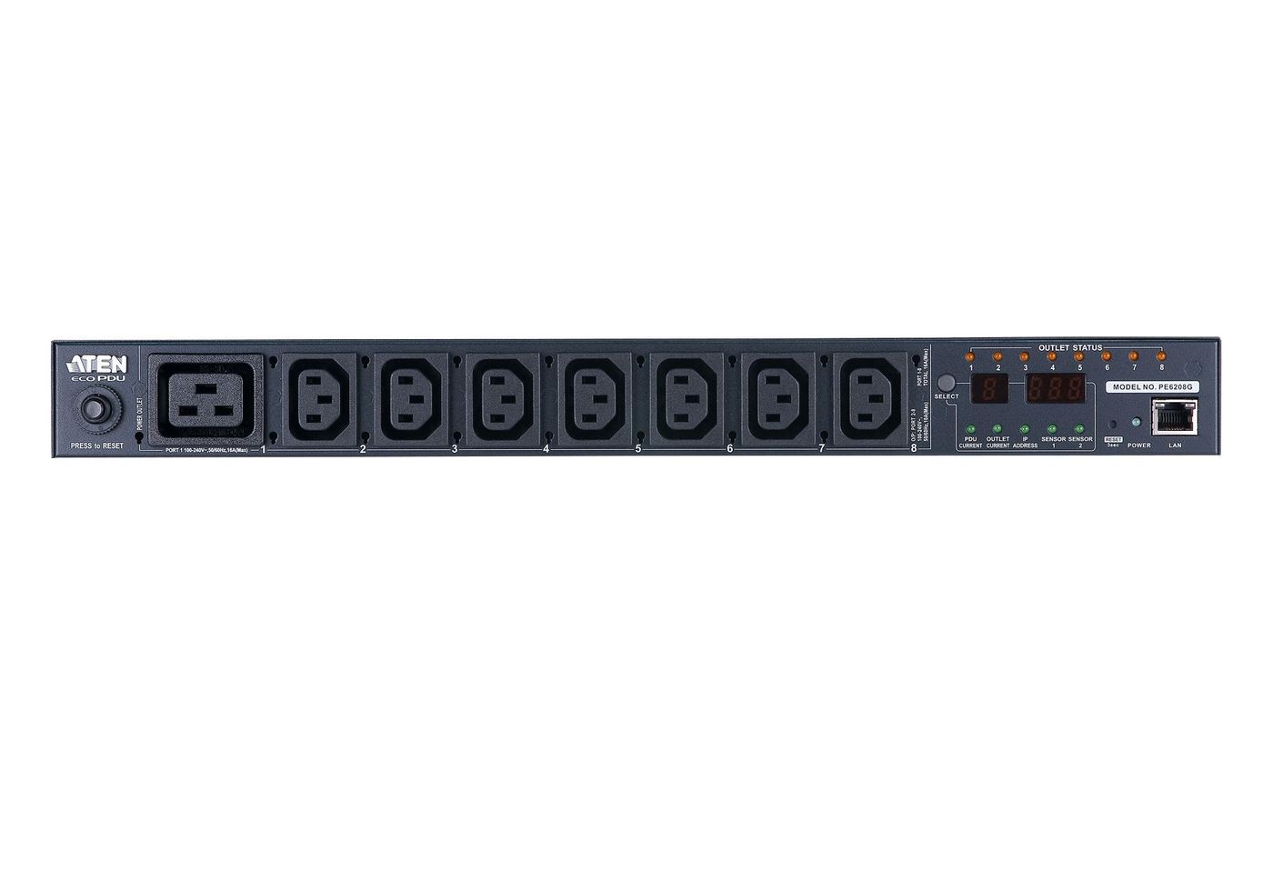 ATEN PE6208 eco PDU 16A 8