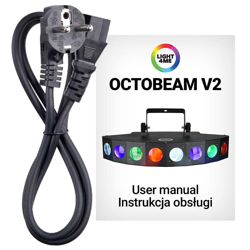 Light4Me OCTOBEAM V2 LED diskotēkas efekta
