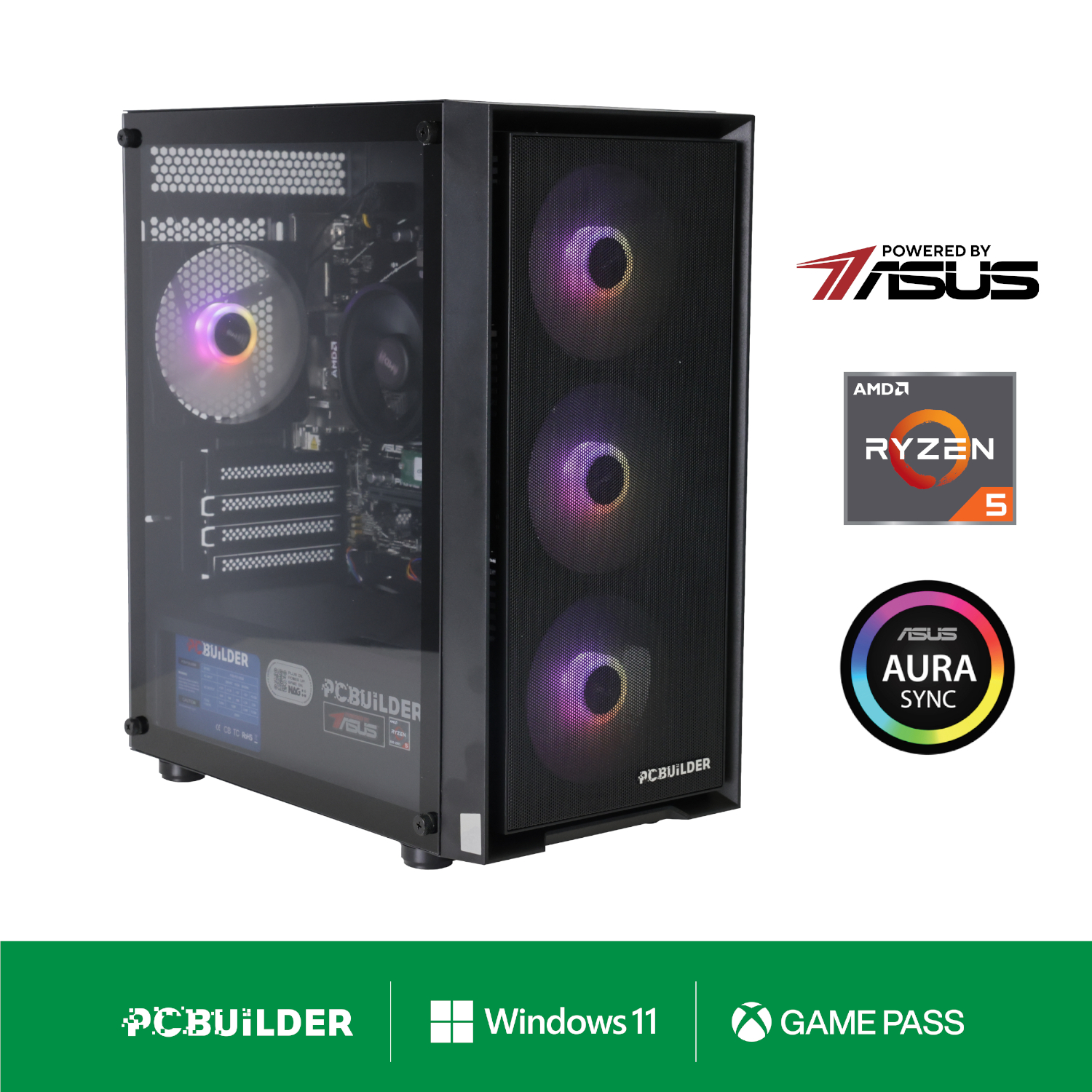 PCBuilder WARDEN spēļu dators - AMD