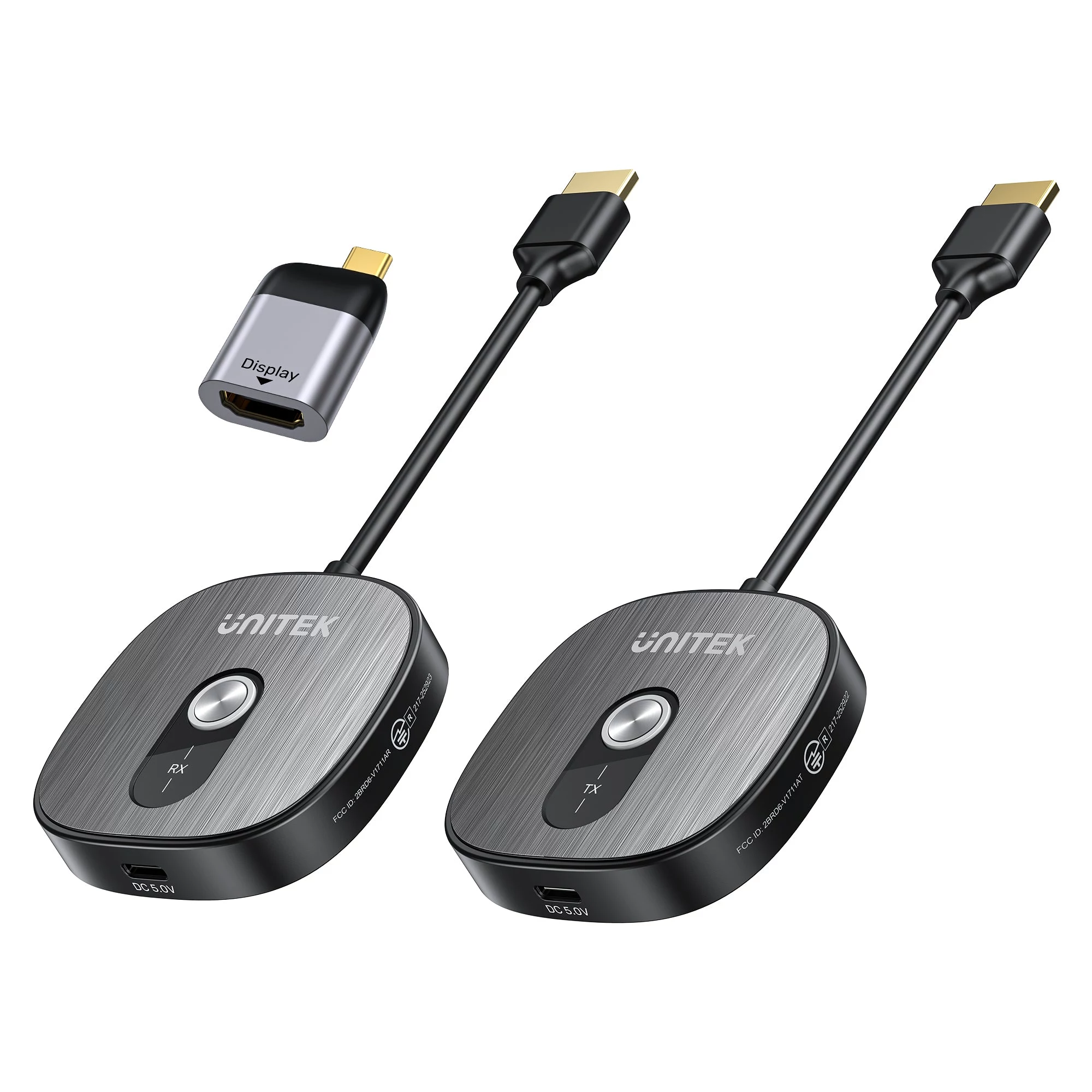 Unitek bezvadu HDMI uztvērējs 4K@30Hz ar