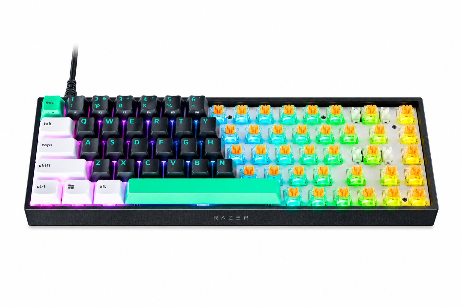 Razer Reclusa X Mini 65% mehāniskā
