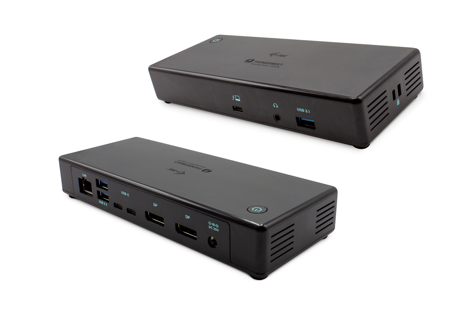 I-tec Thunderbolt 3/USB-C dokstacija ar diviem
