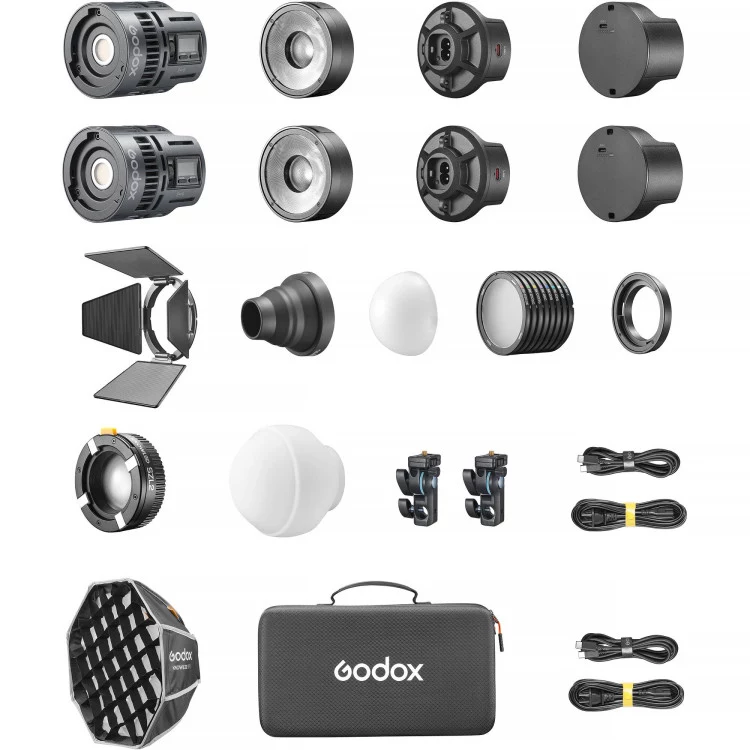 Godox RS60Bi modulāro LED Bi-Color gaismu