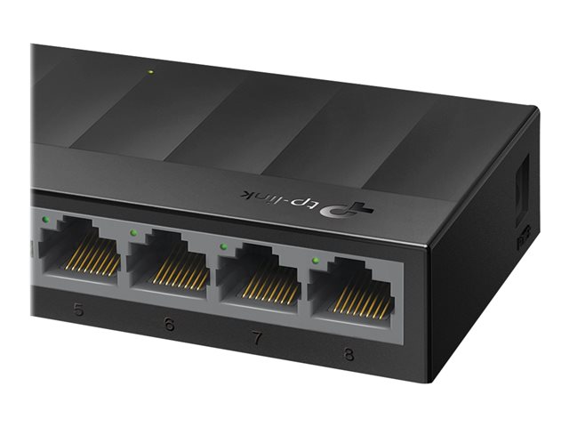 TP-Link TL-LS1008G komutators, 8x 10/100/1000 Mbps