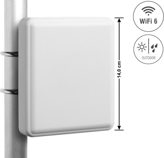 Delock WiFi 6 antena N ligzda