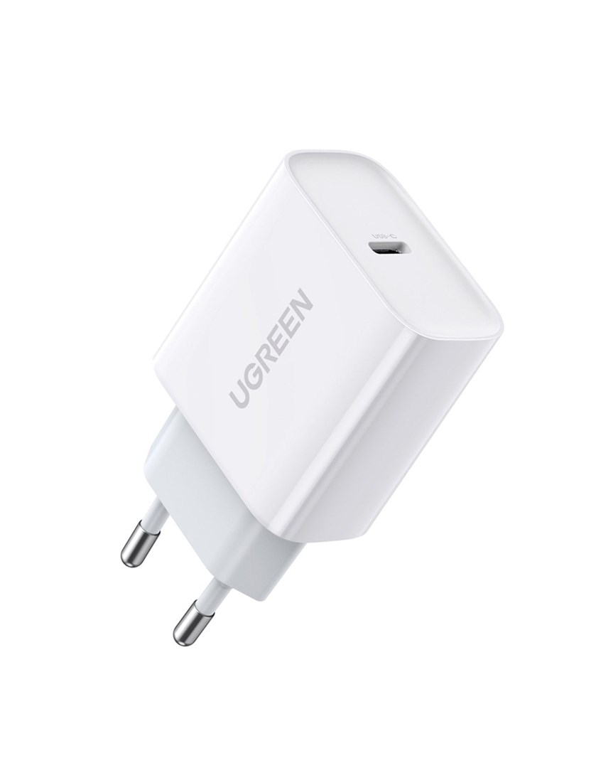 Ugreen CD137 USB-C sienas lādētājs, 1x