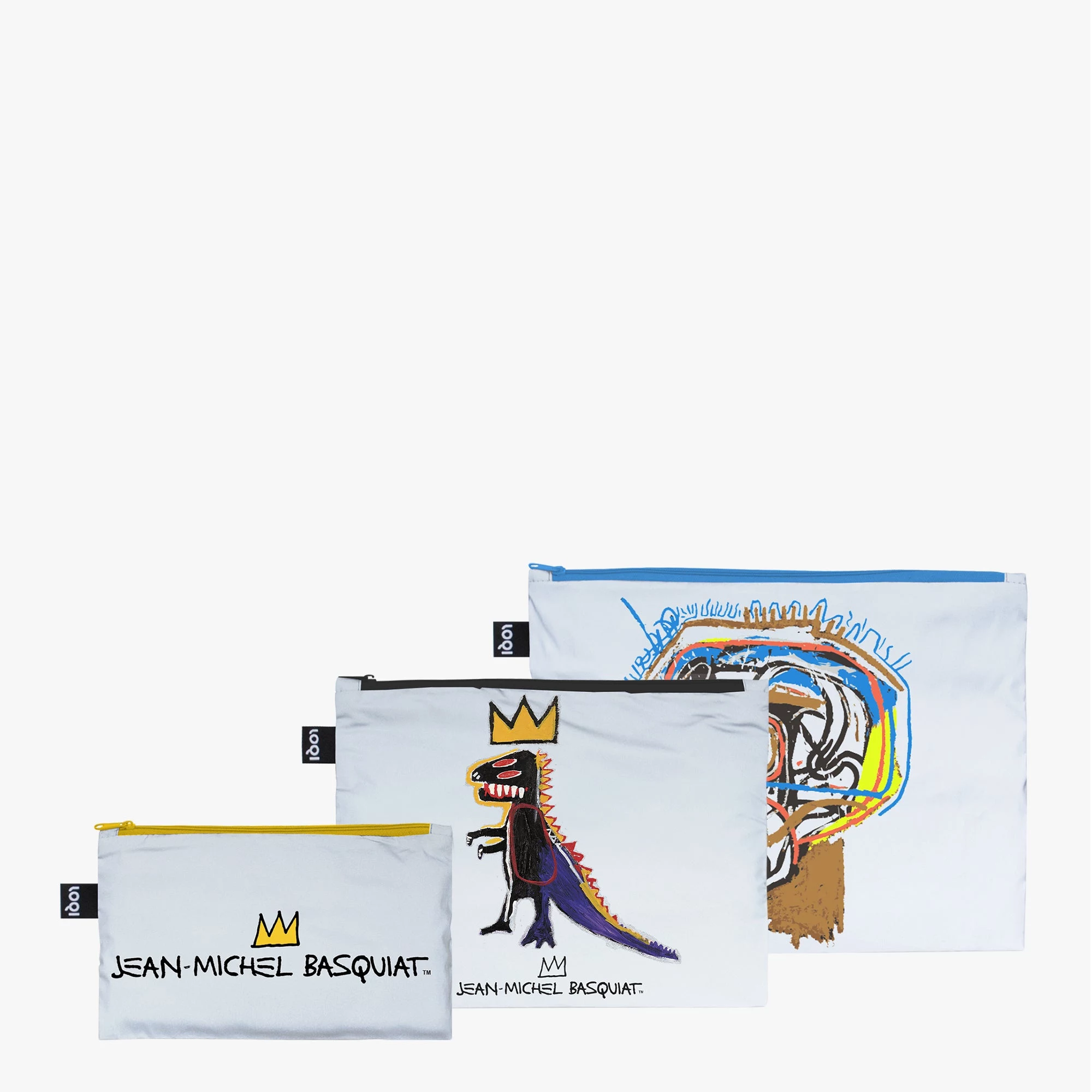 LOQI Basquiat maciņu komplekts – Crown