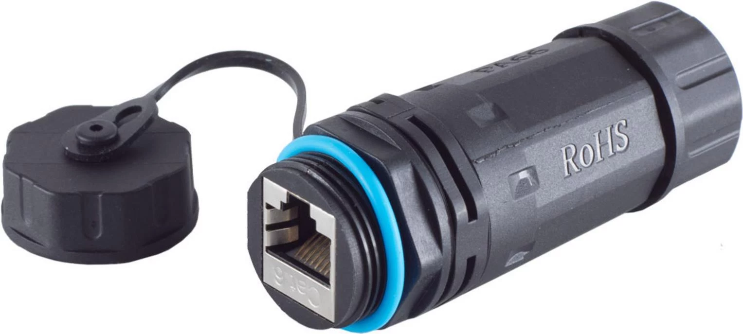 S/CONN RJ45 tīkla kabeļu savienotājs (ligzda–ligzda)