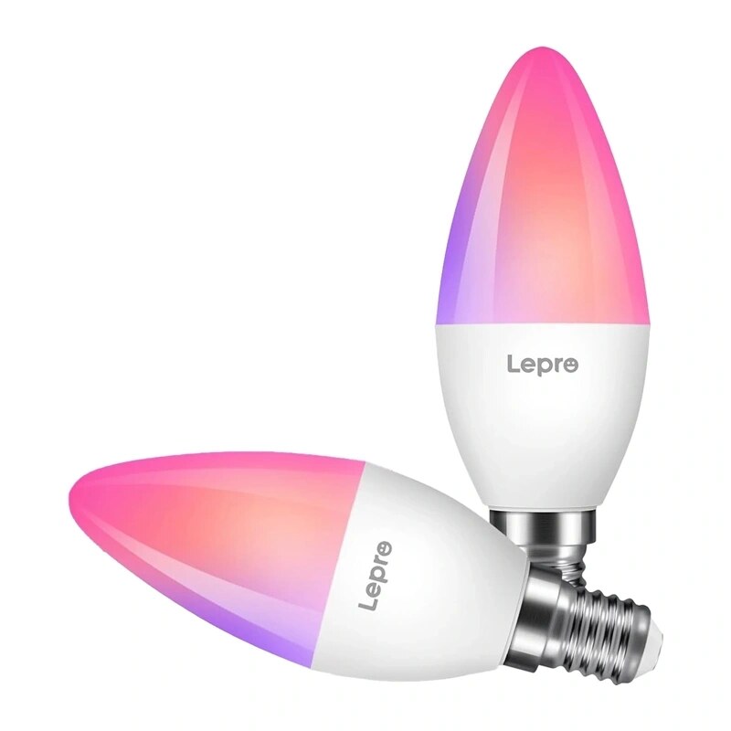 Lepro BC1-EU-2-W viedā LED spuldze E14