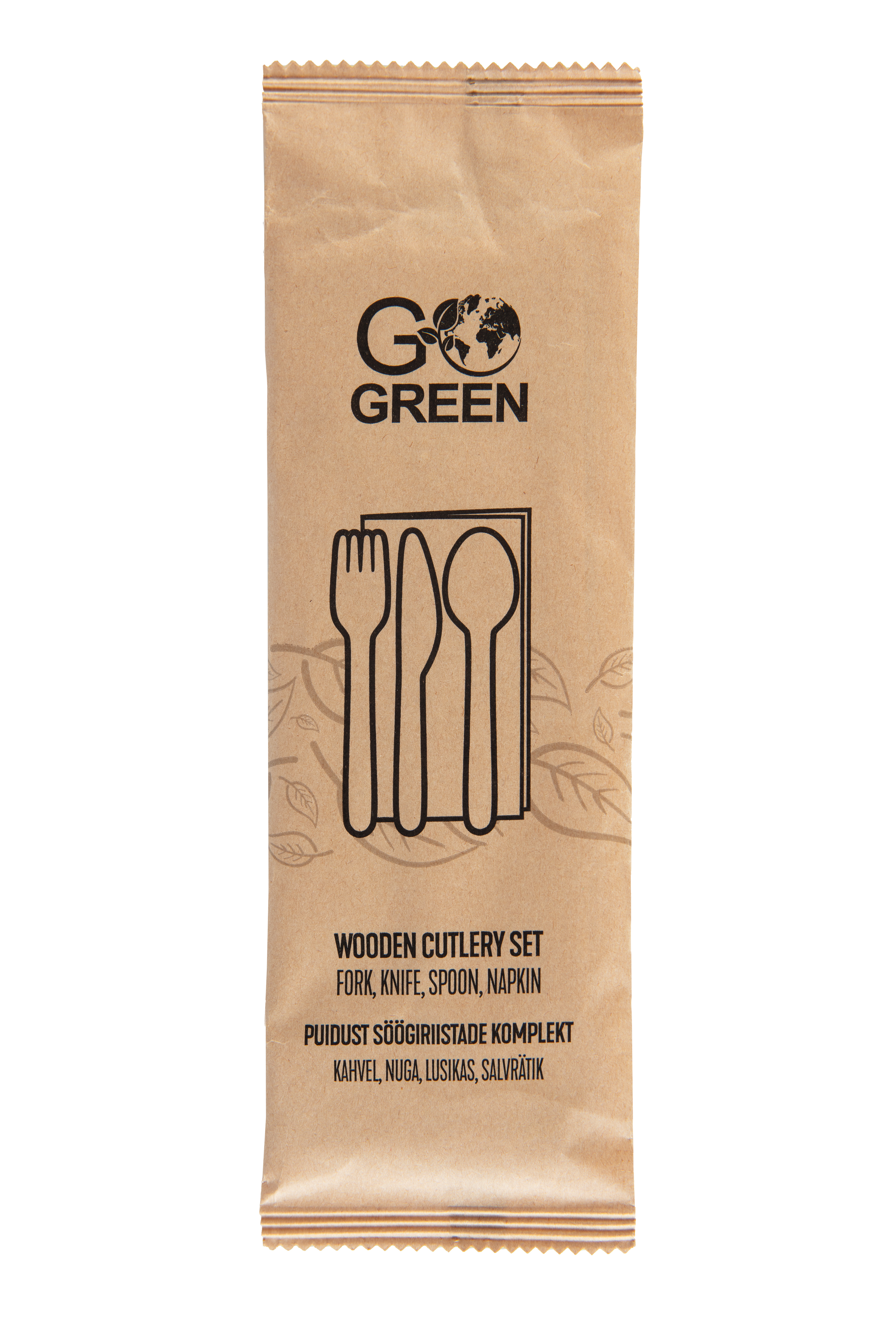 Gogreen Go Green koka galda piederumu