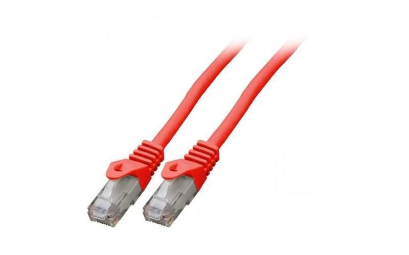 Mercodan savienojuma kabelis CAT6 UTP, sarkans