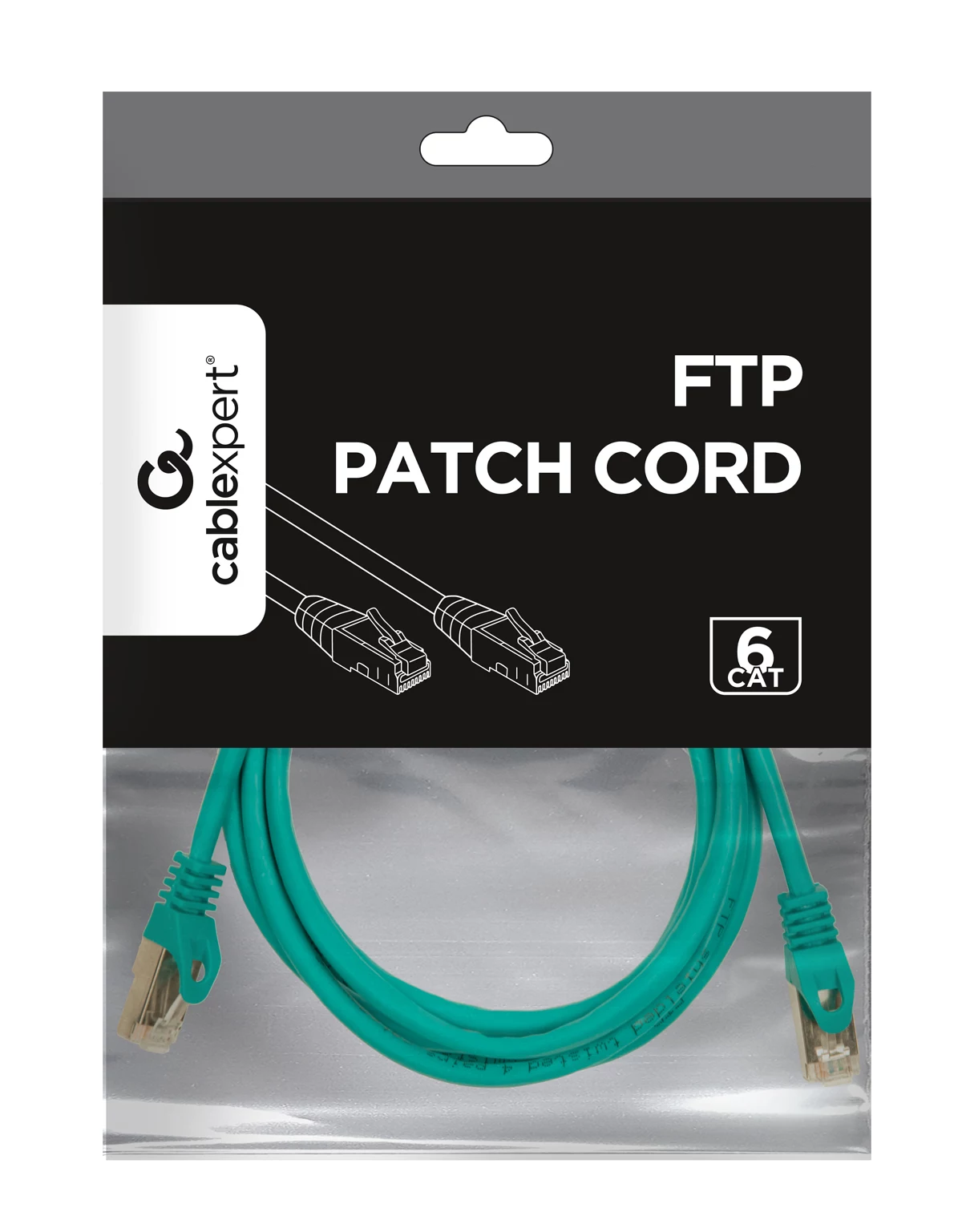 Gembird Cat6 F/UTP savienojuma kabelis RJ45