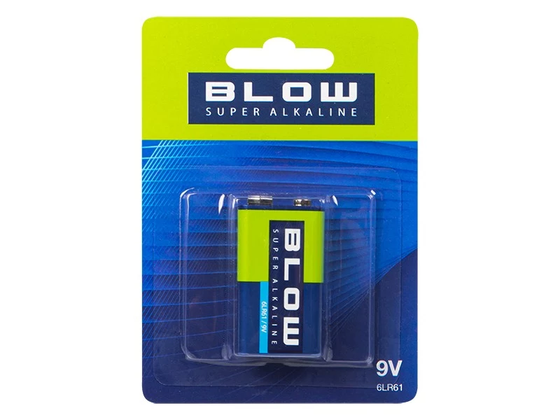 BLOW Super Alkaline 9V 6LR61 baterija