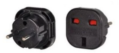 ILike UK/EU lādētāja adapteris, melns