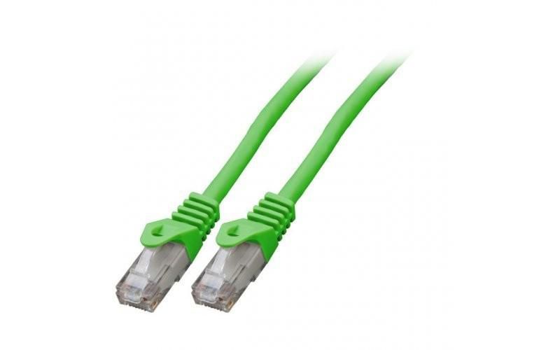 Mercodan savienojuma kabelis CAT6 U/UTP, zaļš
