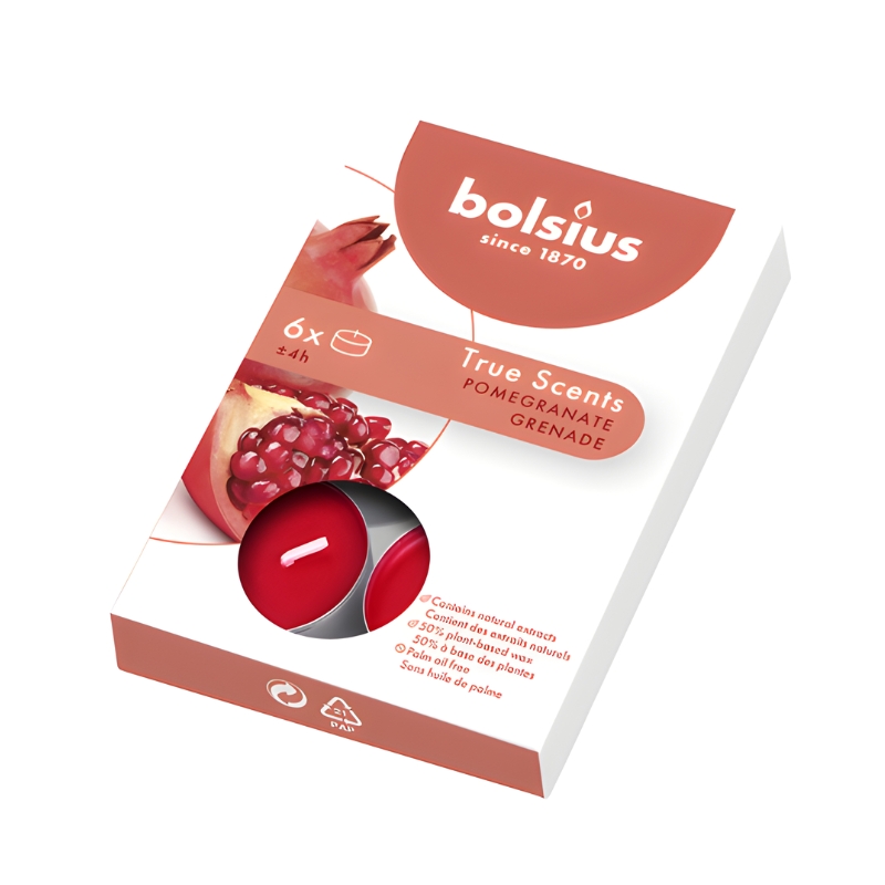 Bolsius True Scents aromātiskās tējas sveces