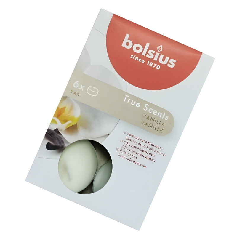 Bolsius True Scents aromātiskās tējas sveces