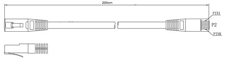 Lanberg Cat6 F/UTP savienojuma kabelis RJ45