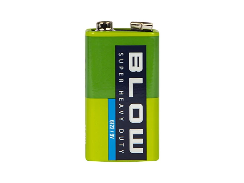 BLOW baterija 9V 6F22 Super Heavy