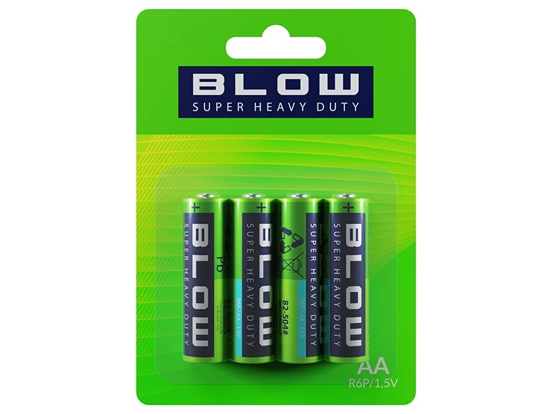BLOW baterijas AA R06P Super Heavy