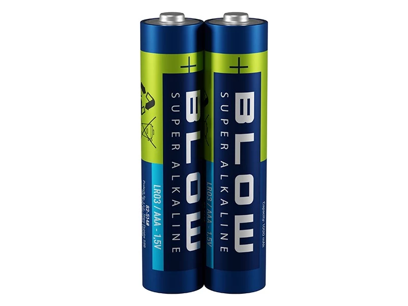 BLOW baterijas AAA LR3 Super Alkaline